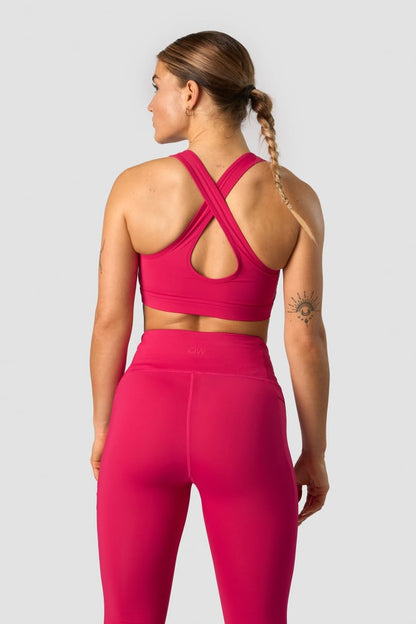 classic sports bra hyper pink