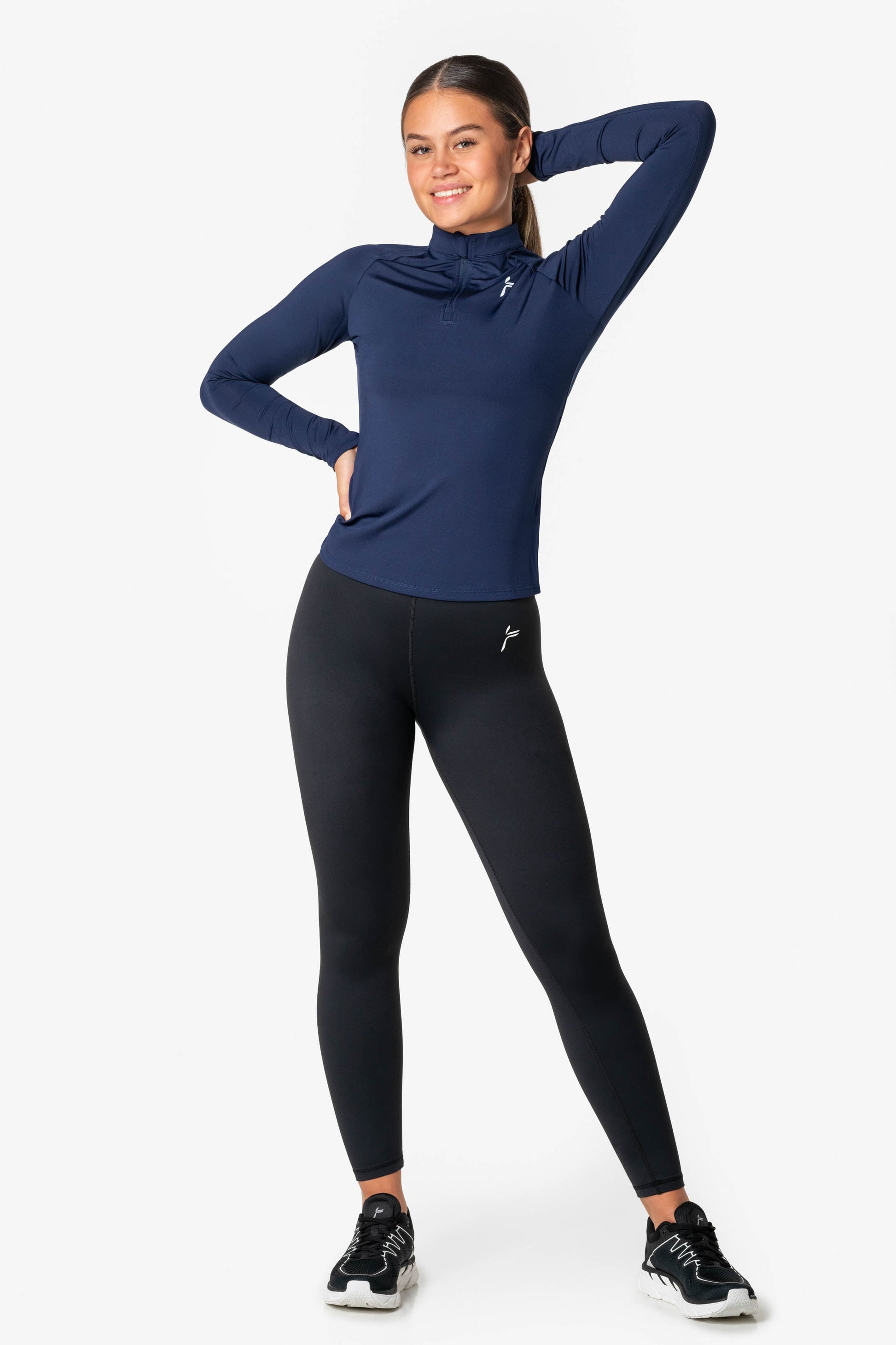 Dark Blue Essential Long Sleeve - for dame - Famme - Training Long Sleeve