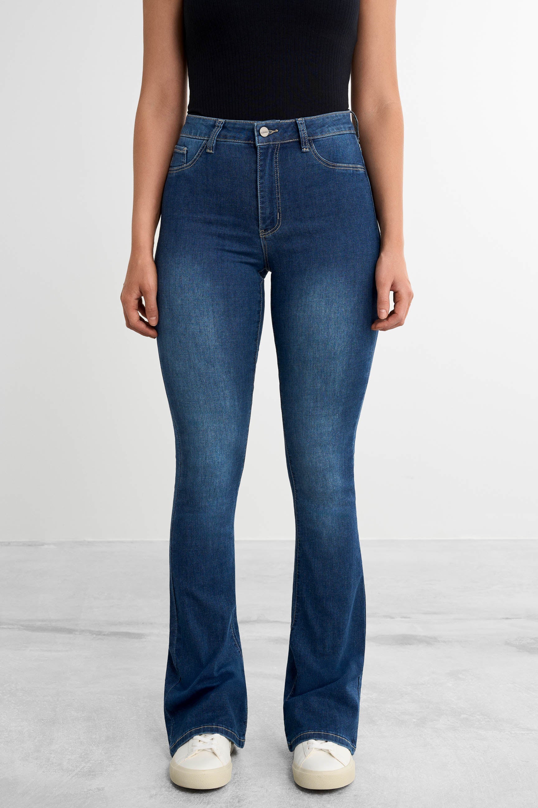 Flare Jeans V2 - for dame - Famme - Jeans