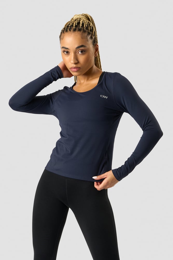 everyday tech long sleeve navy