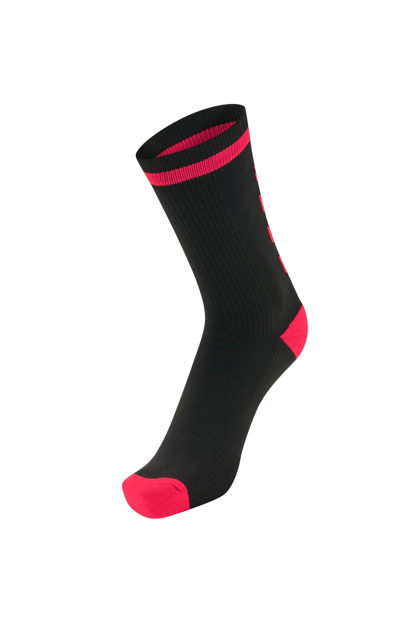 HUMMEL - Elite Indoor Sock Low - Black/diva Pink