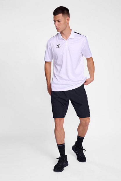 HUMMEL - Hmlauthentic Functional Polo - White