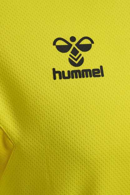 HUMMEL - Hmlauthentic Pl Hoodie - Blazing Yellow