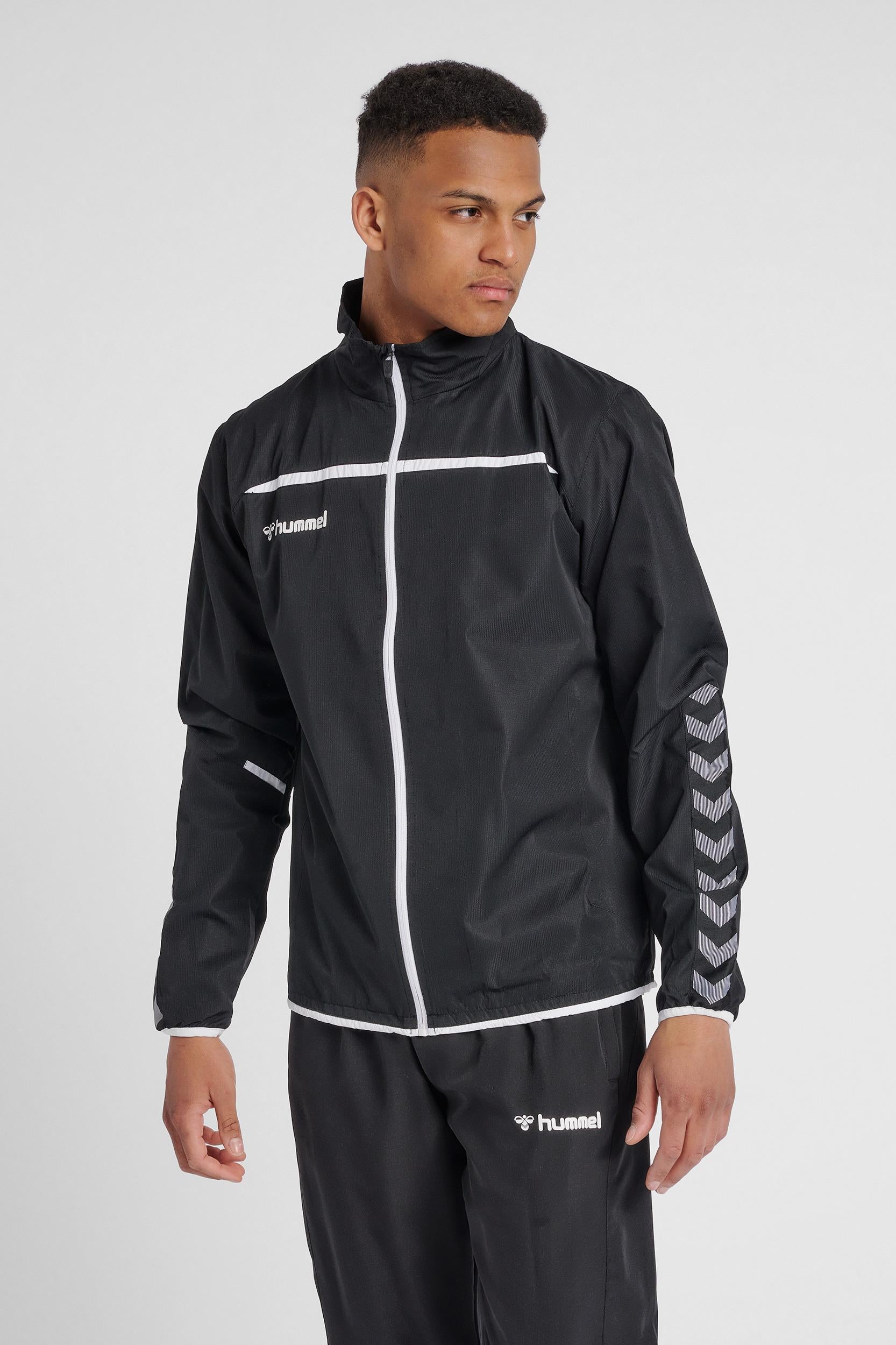 HUMMEL - Hmlauthentic Training Jacket - Black/white