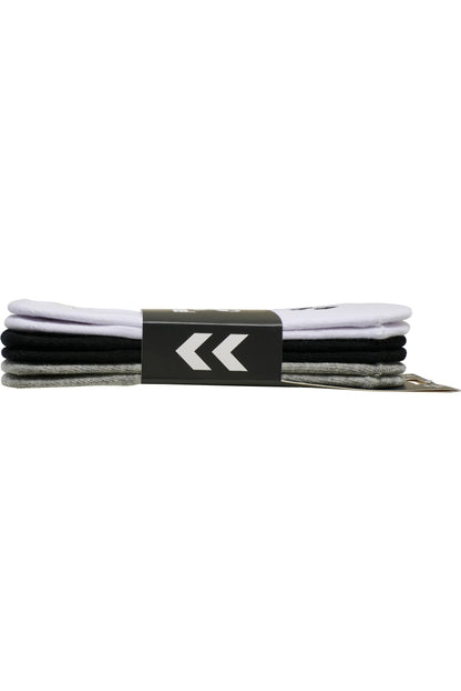 HUMMEL - Hmlchevron 6-pack No Show Socks - White/black/grey