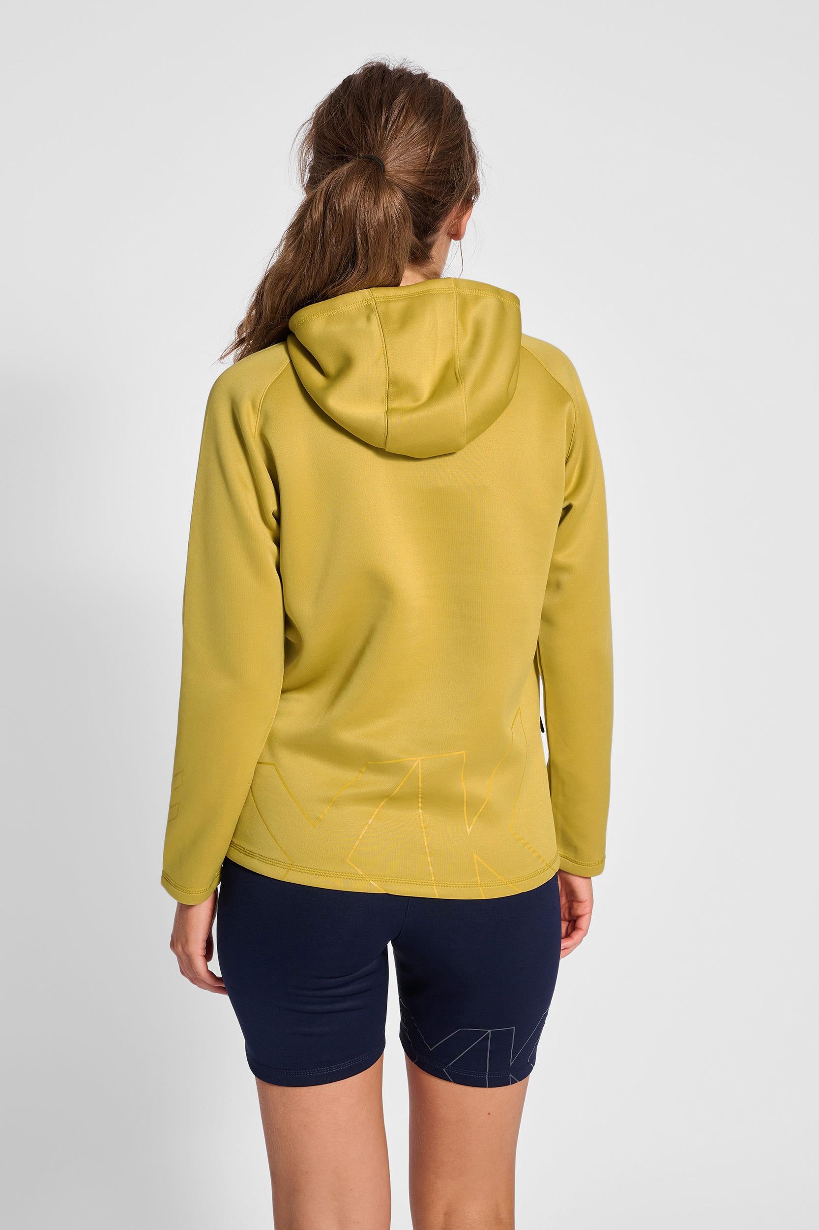 HUMMEL - Hmlcima Xk Hoodie Woman - Antique Gold