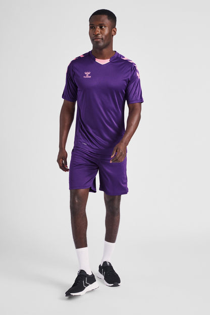 HUMMEL - Hmlcore Xk Poly Jersey S/s - Acai