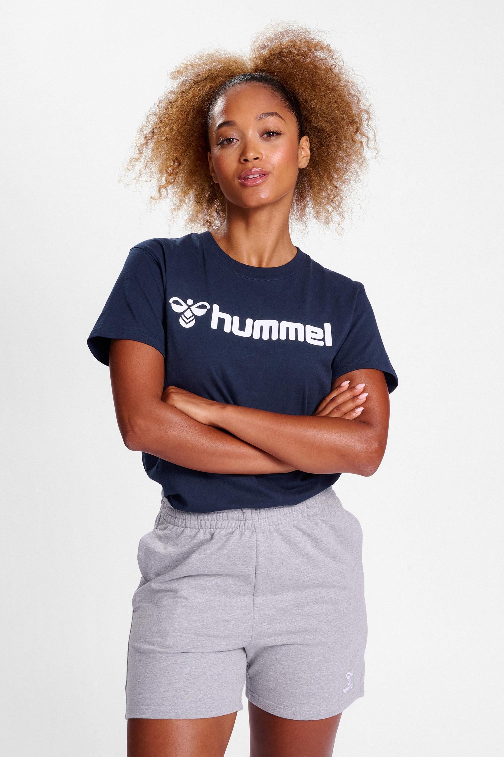 HUMMEL - Hmlgo 2.0 Logo T-shirt S/s Woman - Marine