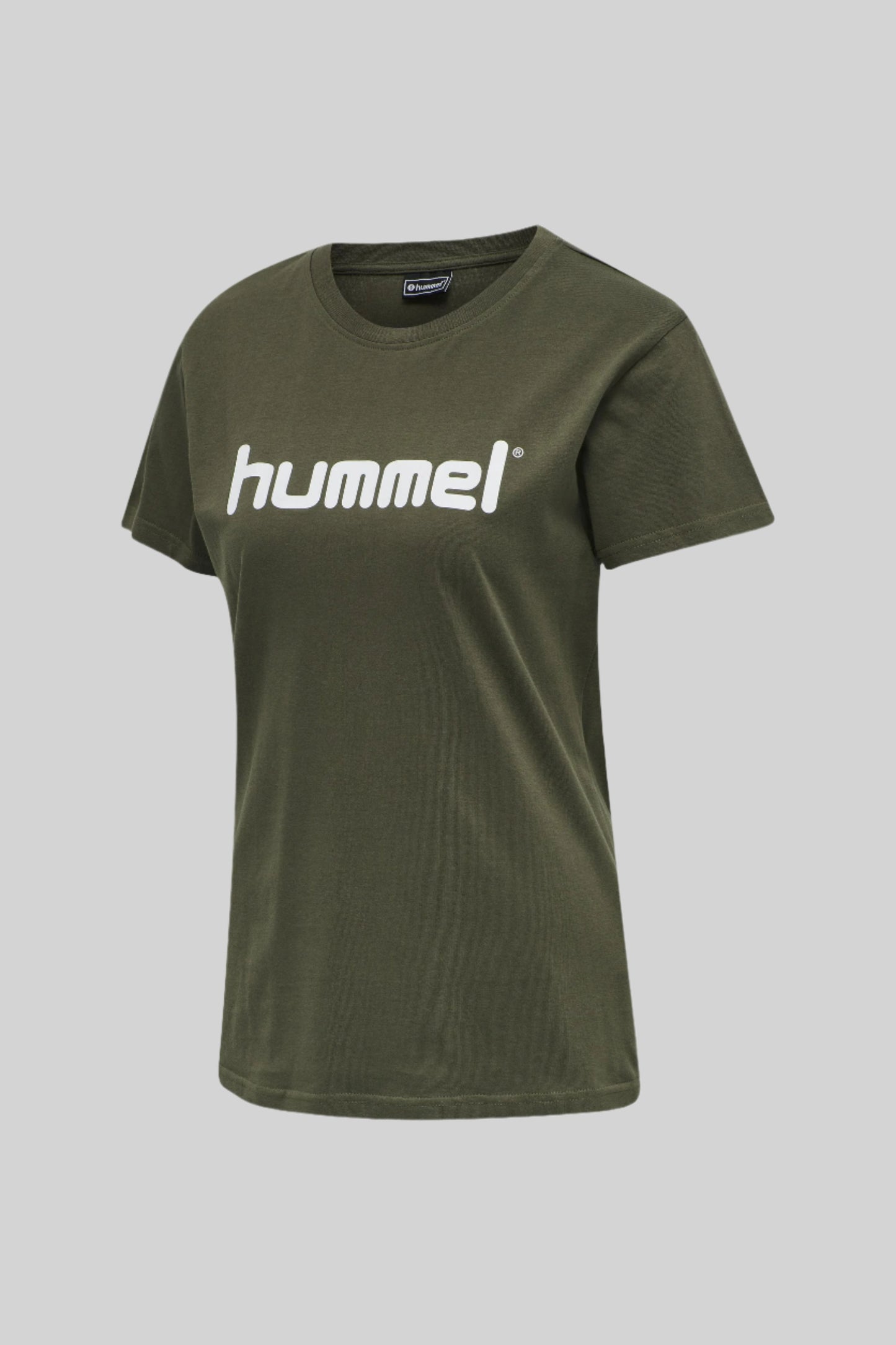 HUMMEL - Hmlgo Cotton Logo T-shirt Woman S/s - Grape Leaf