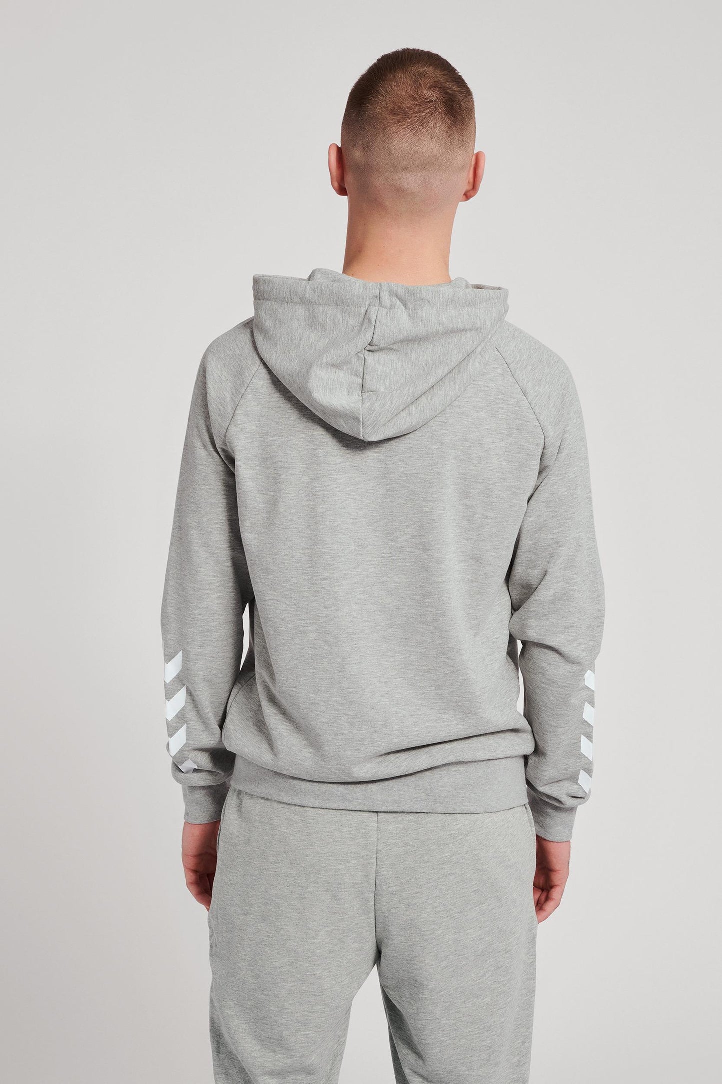 HUMMEL - Hmlisam 2.0 Zip Hoodie - Grey Melange