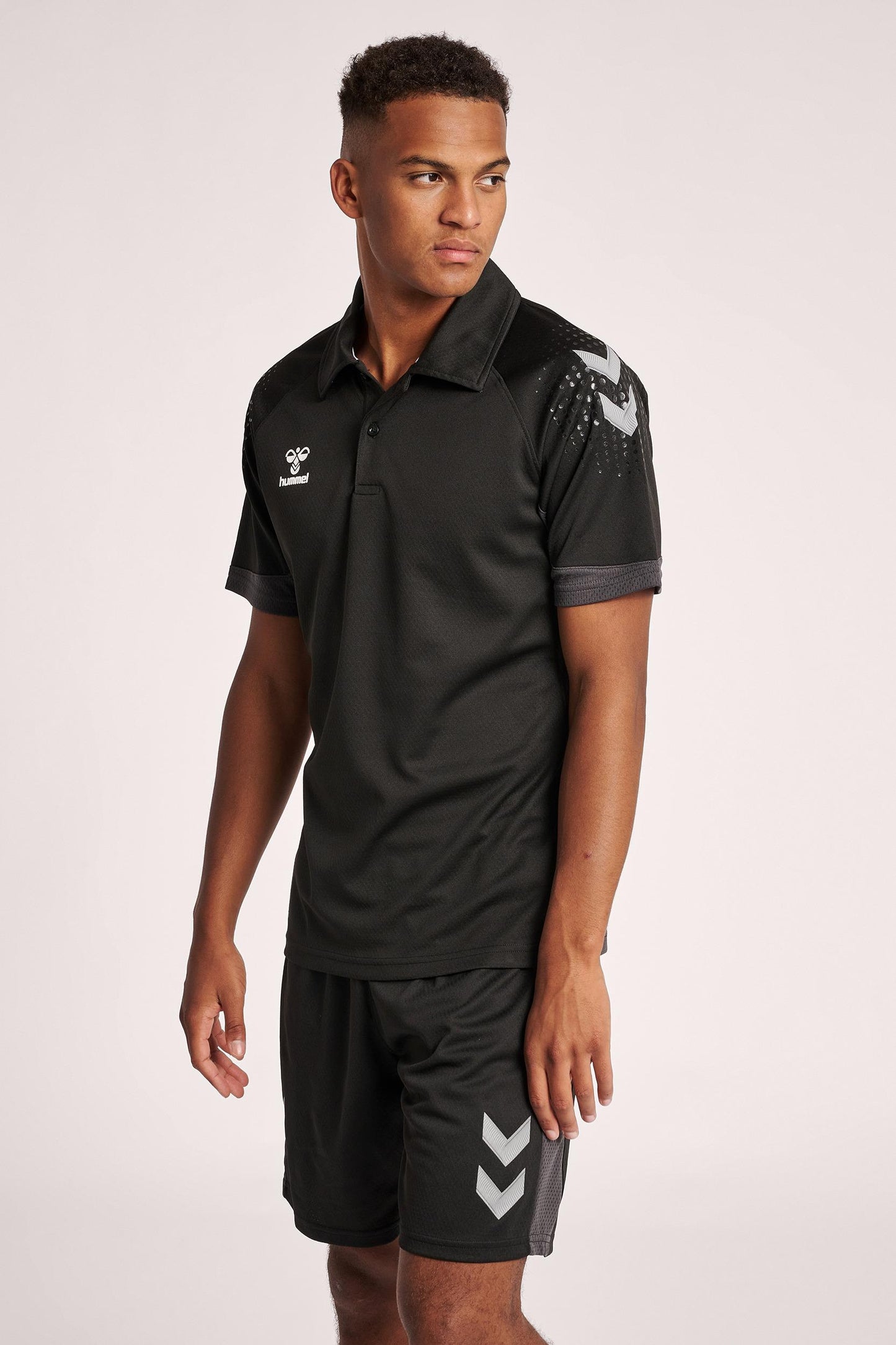 HUMMEL - Hmllead Functional Polo - Black