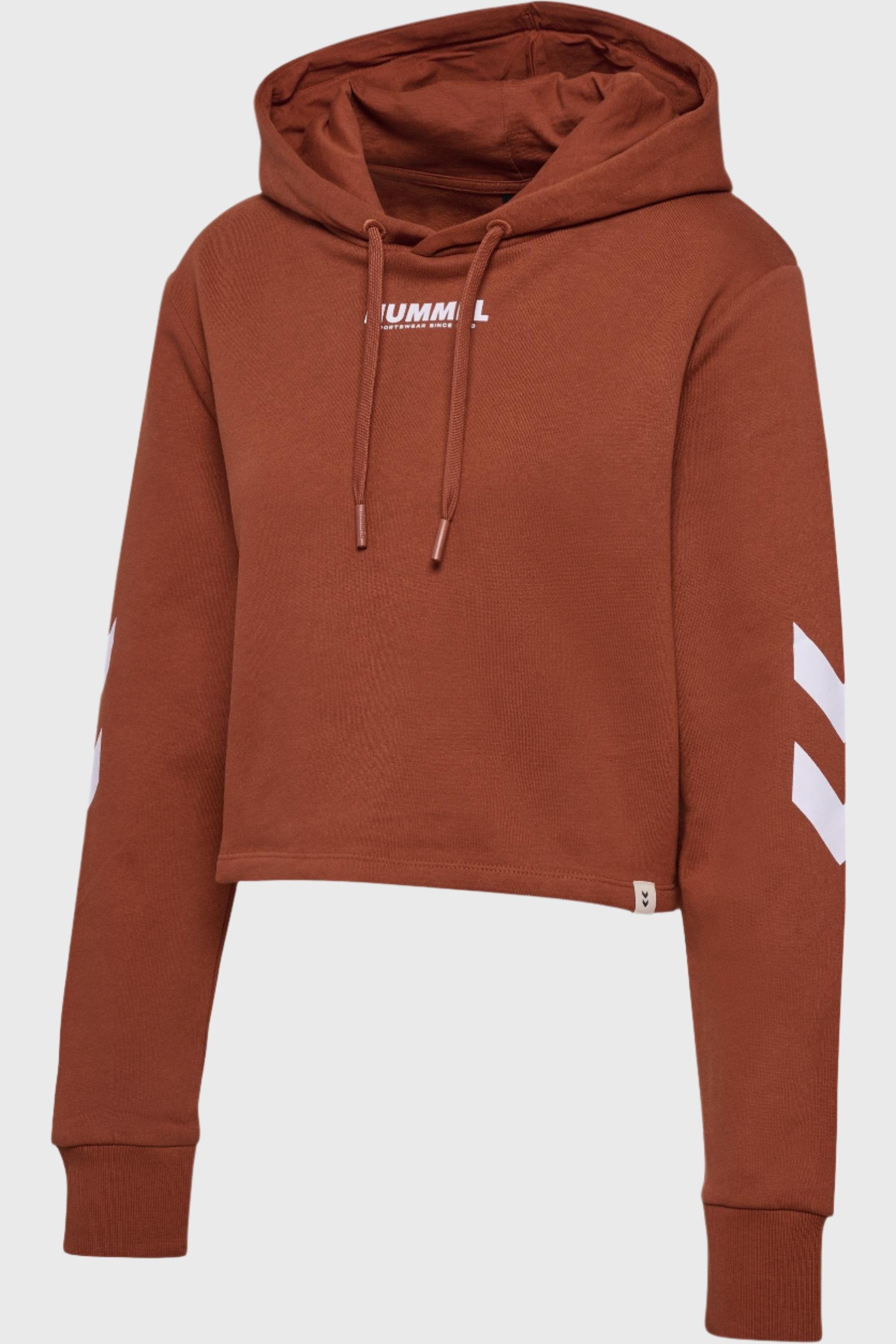 HUMMEL - Hmllegacy Woman Cropped Hoodie - Arabian Spice