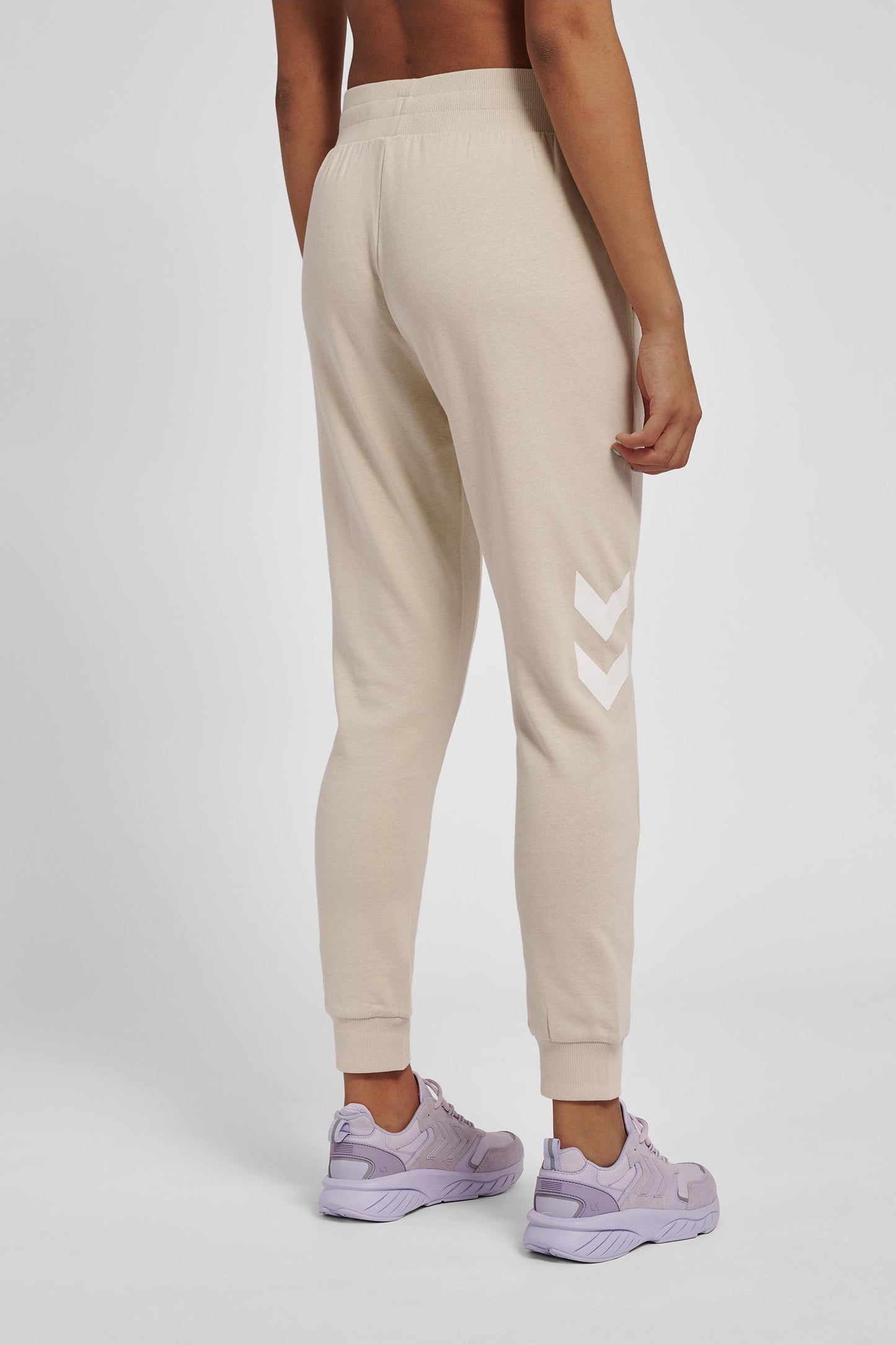 HUMMEL - Hmllegacy Woman Tapered Pants - Pumice Stone