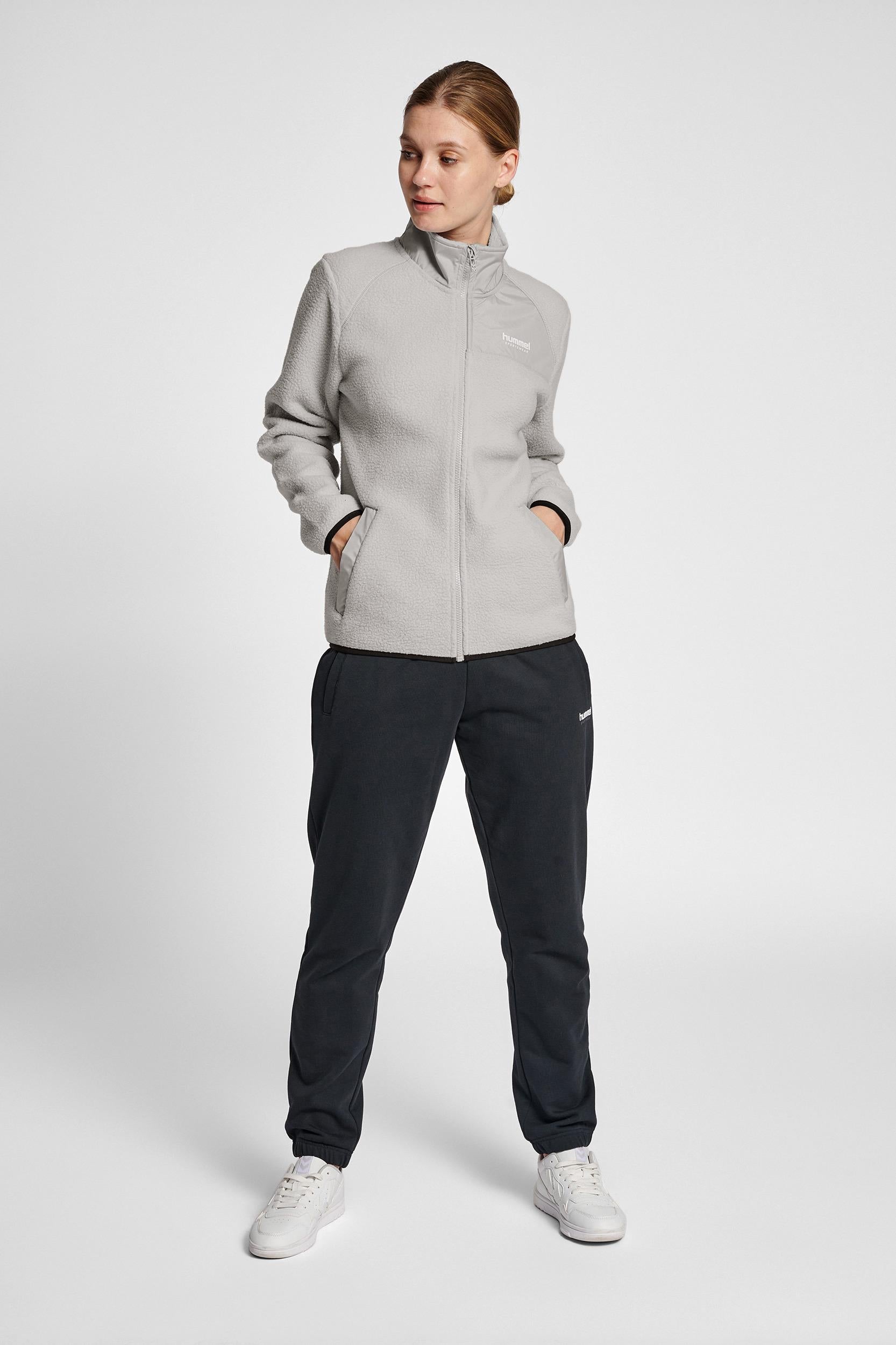 HUMMEL - Hmllgc Charla Fleece Jacket - Harbor Mist