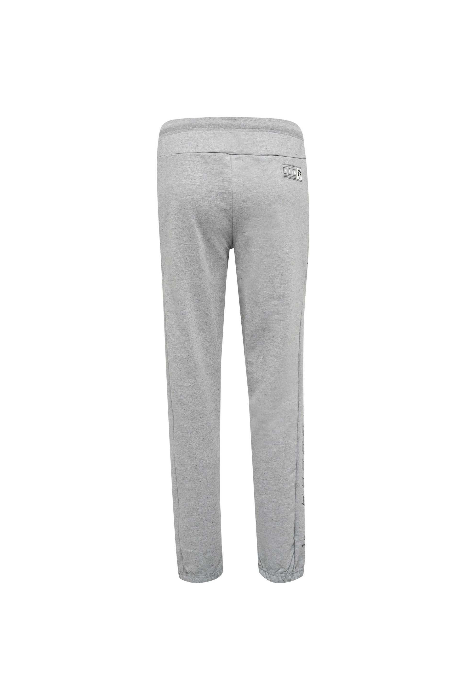 HUMMEL - Hmlmove Grid Cotton Pants Woman - Grey Melange