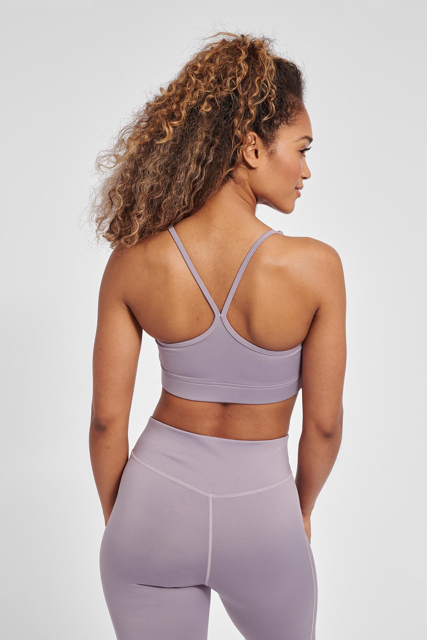 HUMMEL - Hmlmt Chipo Padded Sports Bra - Minimal Gray