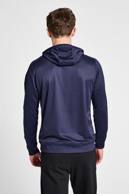 HUMMEL - Hmlpromo Poly Hoodie - Marine