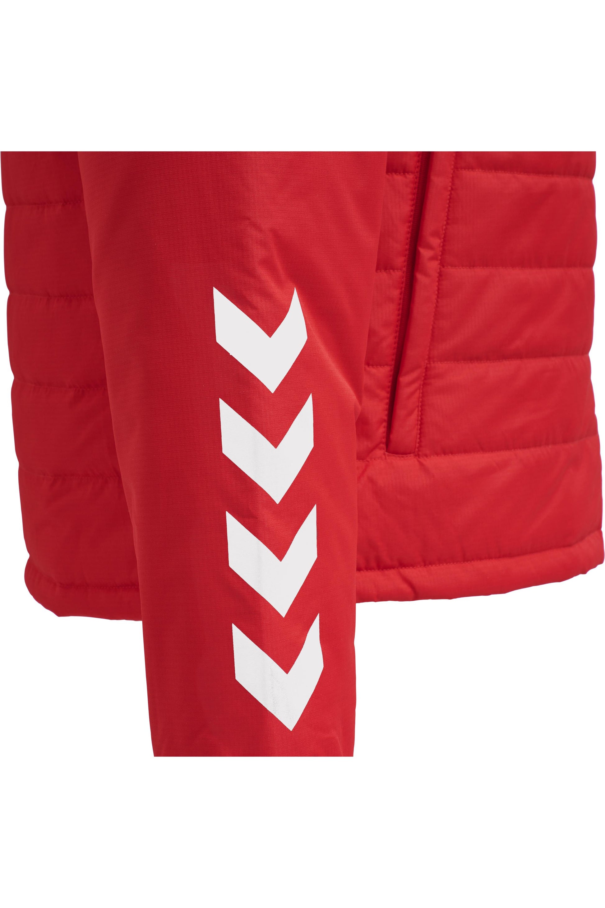 HUMMEL - Hmlpromo Short Bench Jacket - True Red