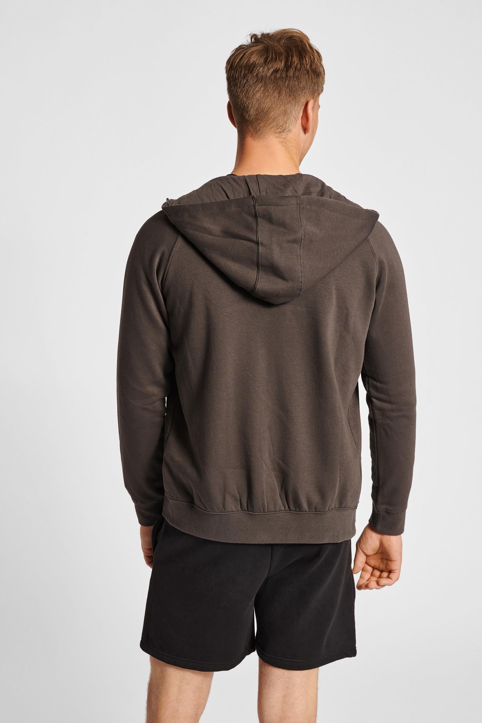 HUMMEL - Hmlred Classic Zip Hoodie - Raven