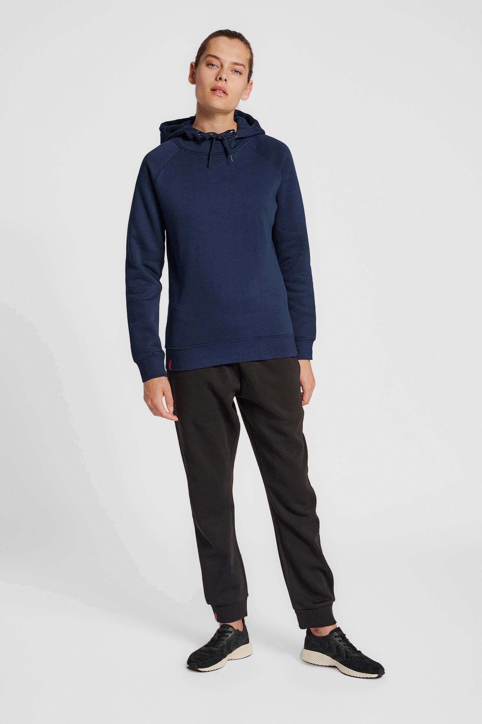 HUMMEL - Hmlred Heavy Hoodie Woman - Marine