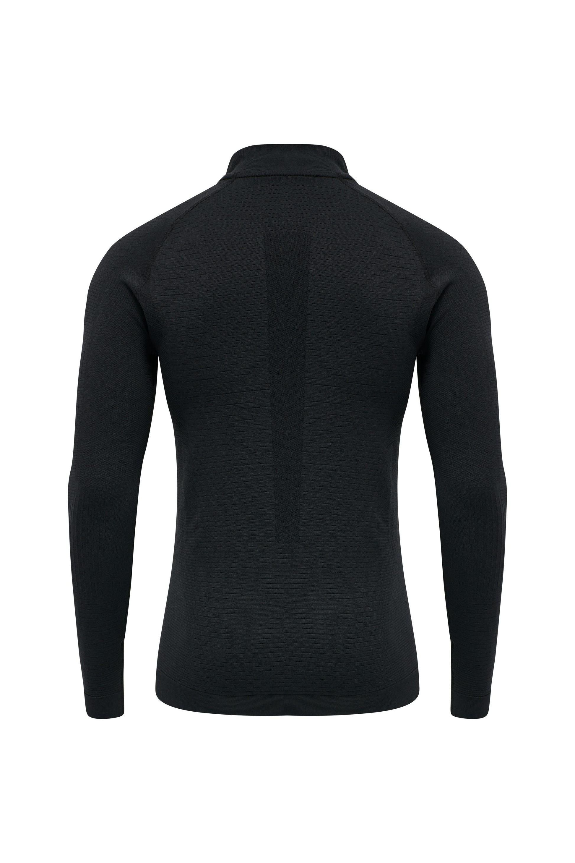 HUMMEL - Hmlstroke Seamless Half Zip - Black