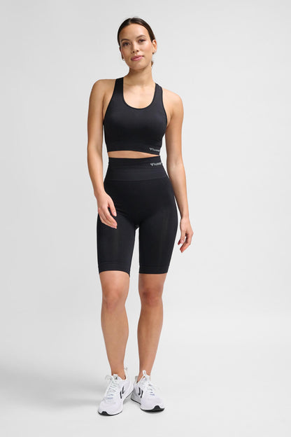 HUMMEL - Hmltif Seamless Cyling Shorts - Black