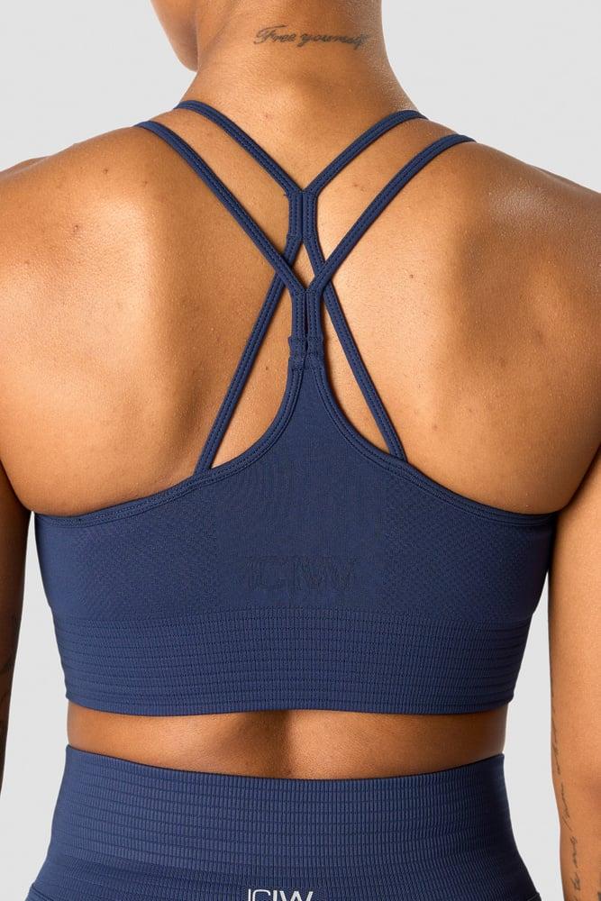 ICANIWILL - Define Seamless Sports Bra - Navy