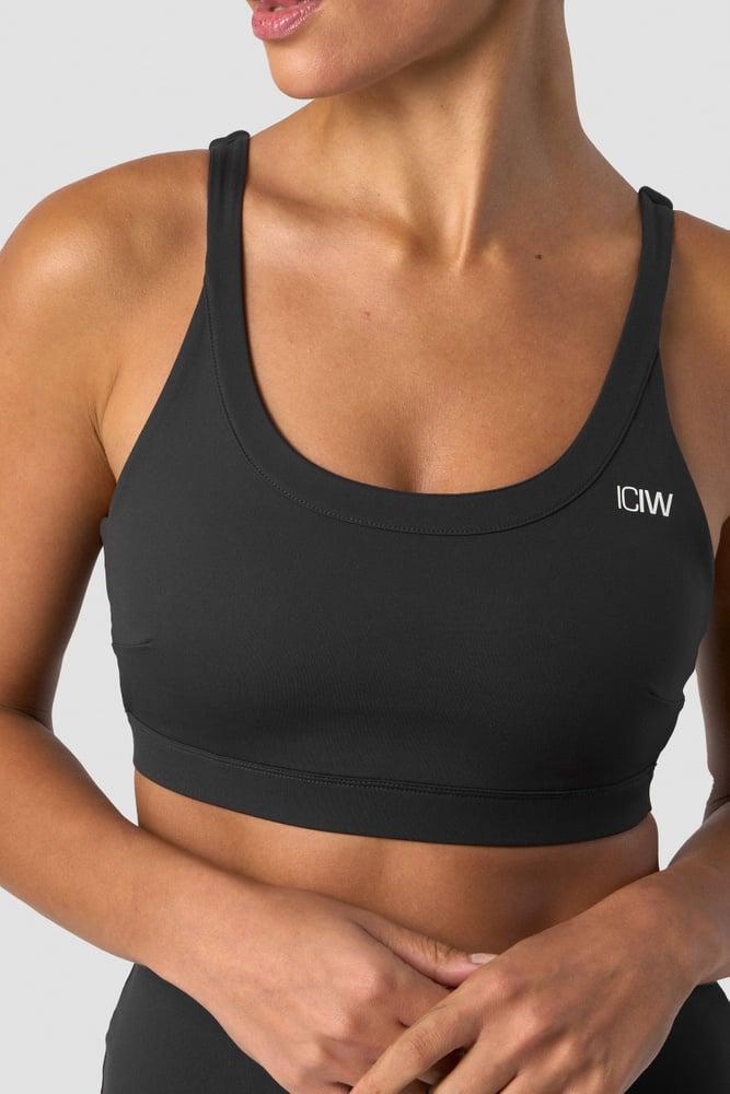 ICANIWILL - Nimble Sports Bra - Dark Grey