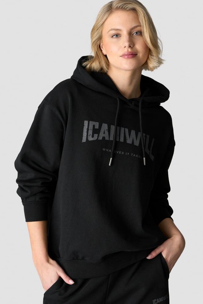 ICANIWILL - Revive Hoodie Print - Black