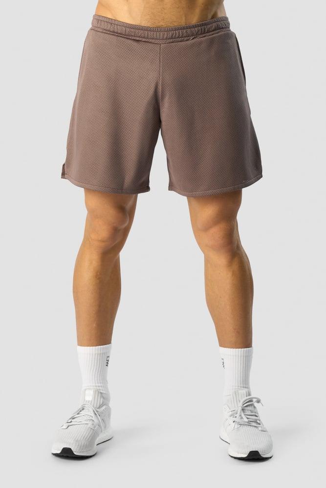 ICANIWILL - Revive Mesh Shorts - Dusty Brown