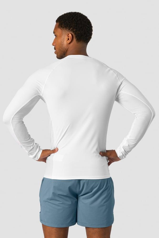 ICANIWILL - Stride Muscle Fit Long Sleeve - White