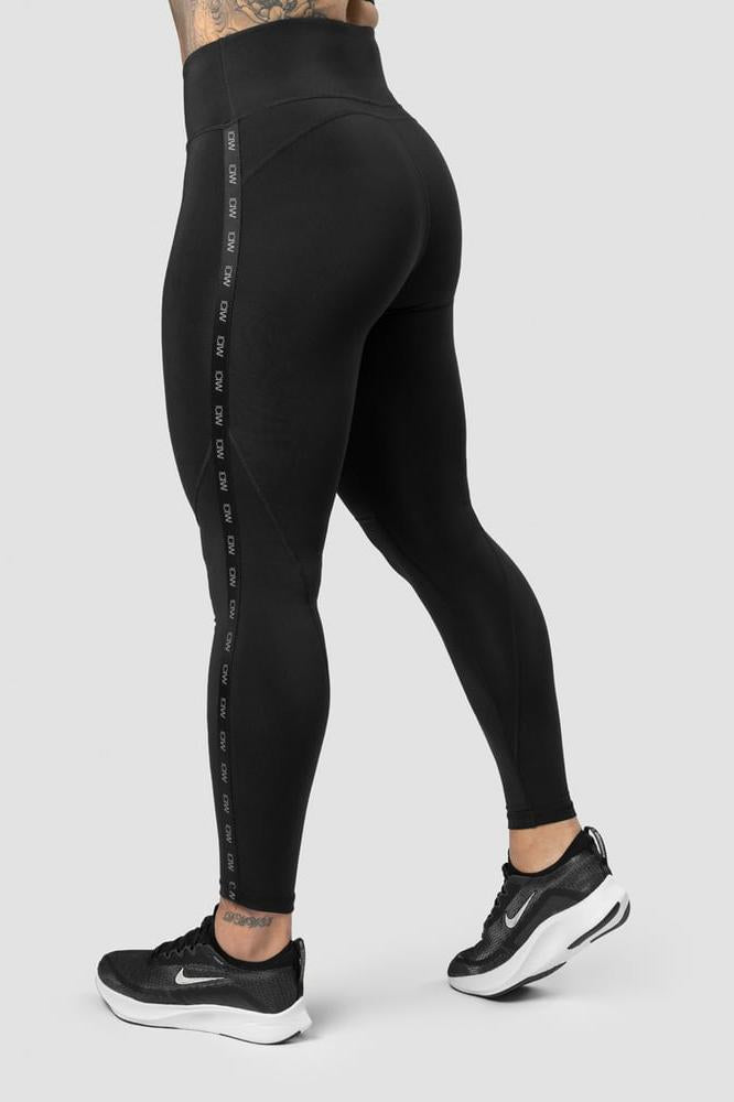 ICANIWILL - Ultimate Training Logo Tights Black - Black