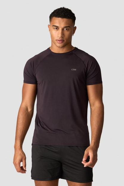 ICANIWILL - Workout Melange T-shirt - Burgundy Melange