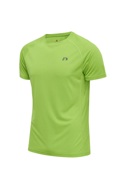 NEWLINE - Men Core Running T-shirt S/s - Green Flash