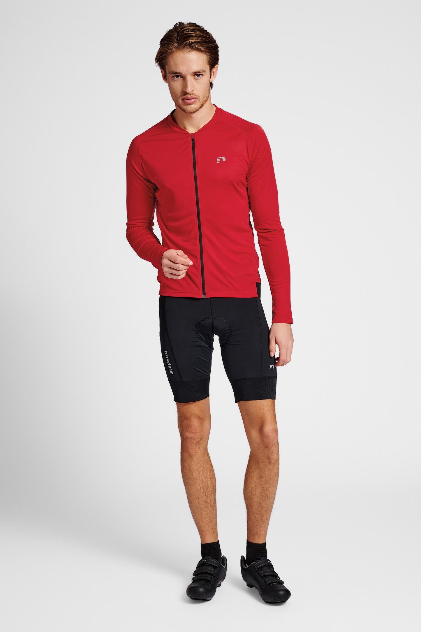 NEWLINE - Mens Core Bike L/s Jersey - Tango Red