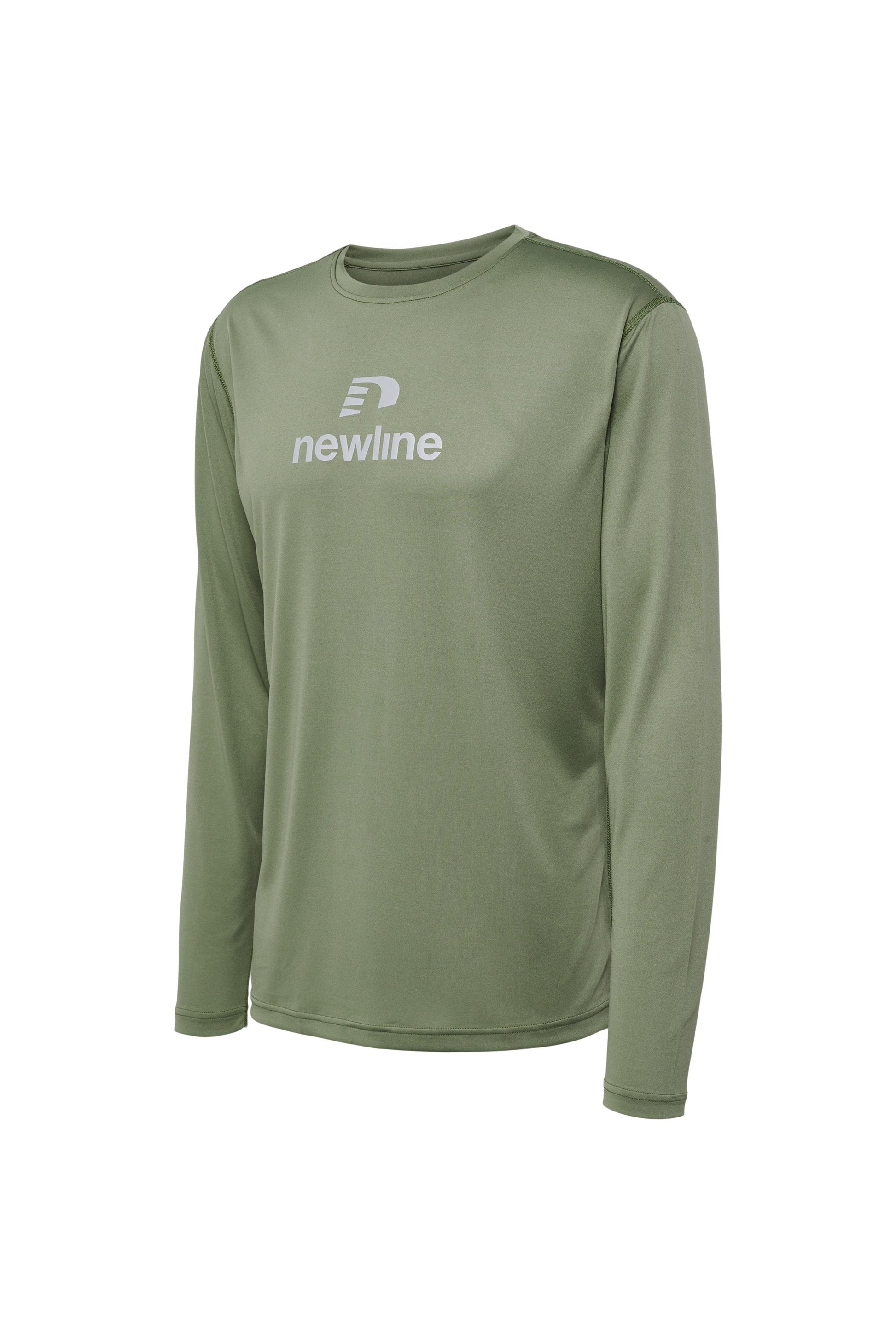 NEWLINE - Nwlbeat Ls Tee - Deep Lichen Green