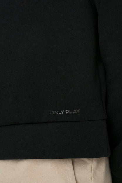 ONLYPLAY - Lounge Life Hood Ls Swt - Black