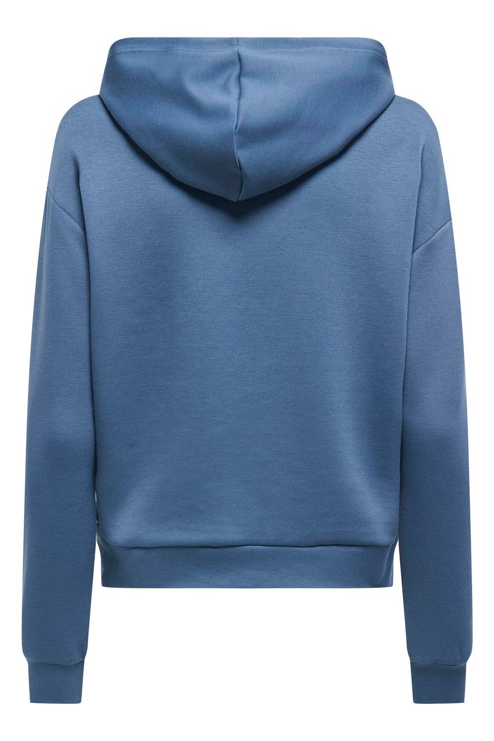 ONLYPLAY - Lounge Life Hood Ls Swt - Blue