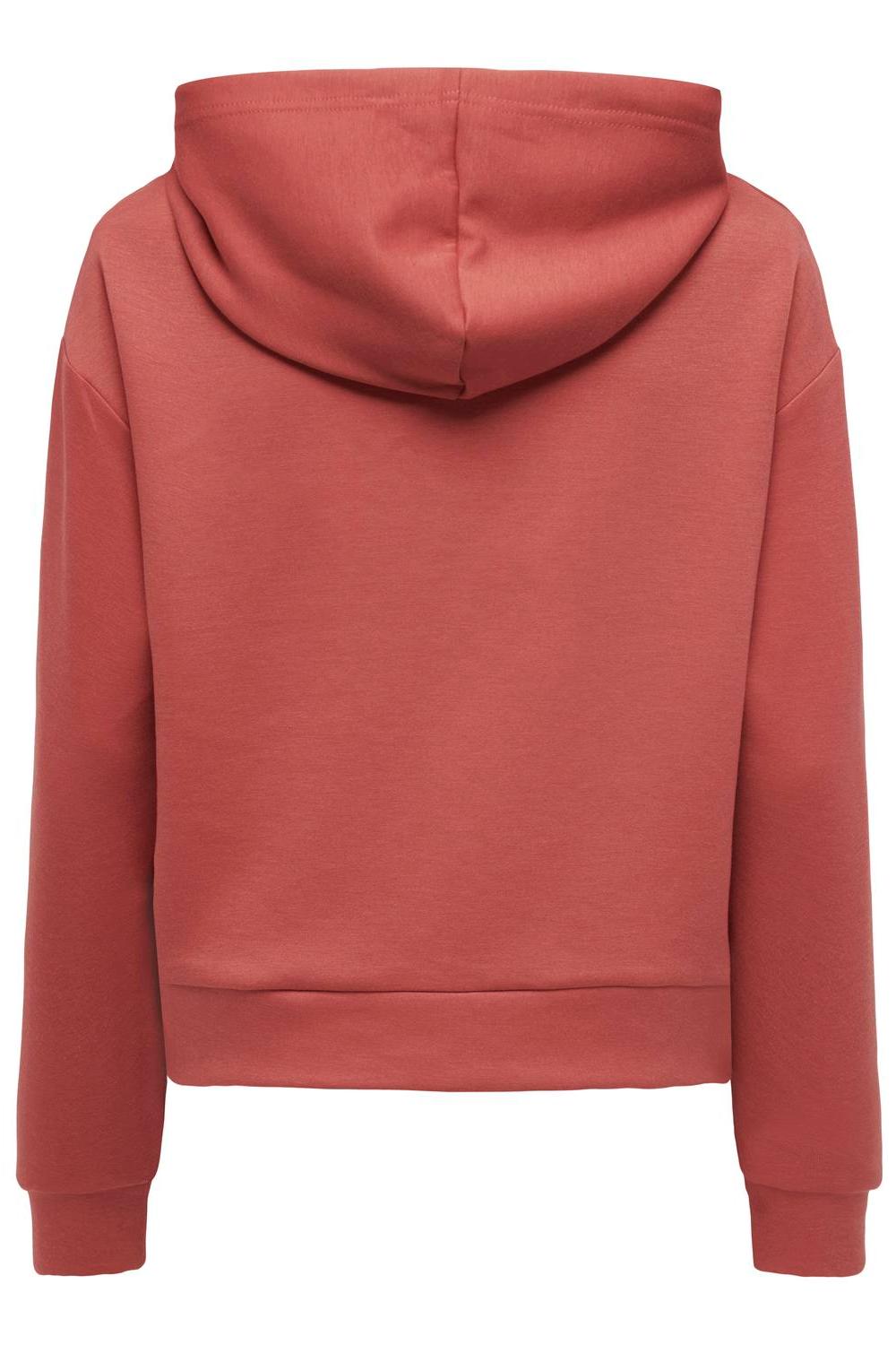 ONLYPLAY - Lounge Life Hood Ls Swt - Rose