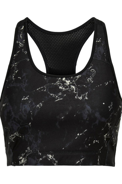 ONLYPLAY - Space-2 Life Reverse Sports Bra - Black