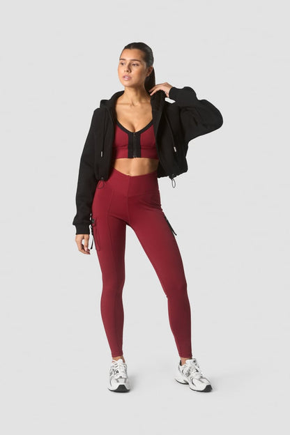 shourai sports bra wmn blood red