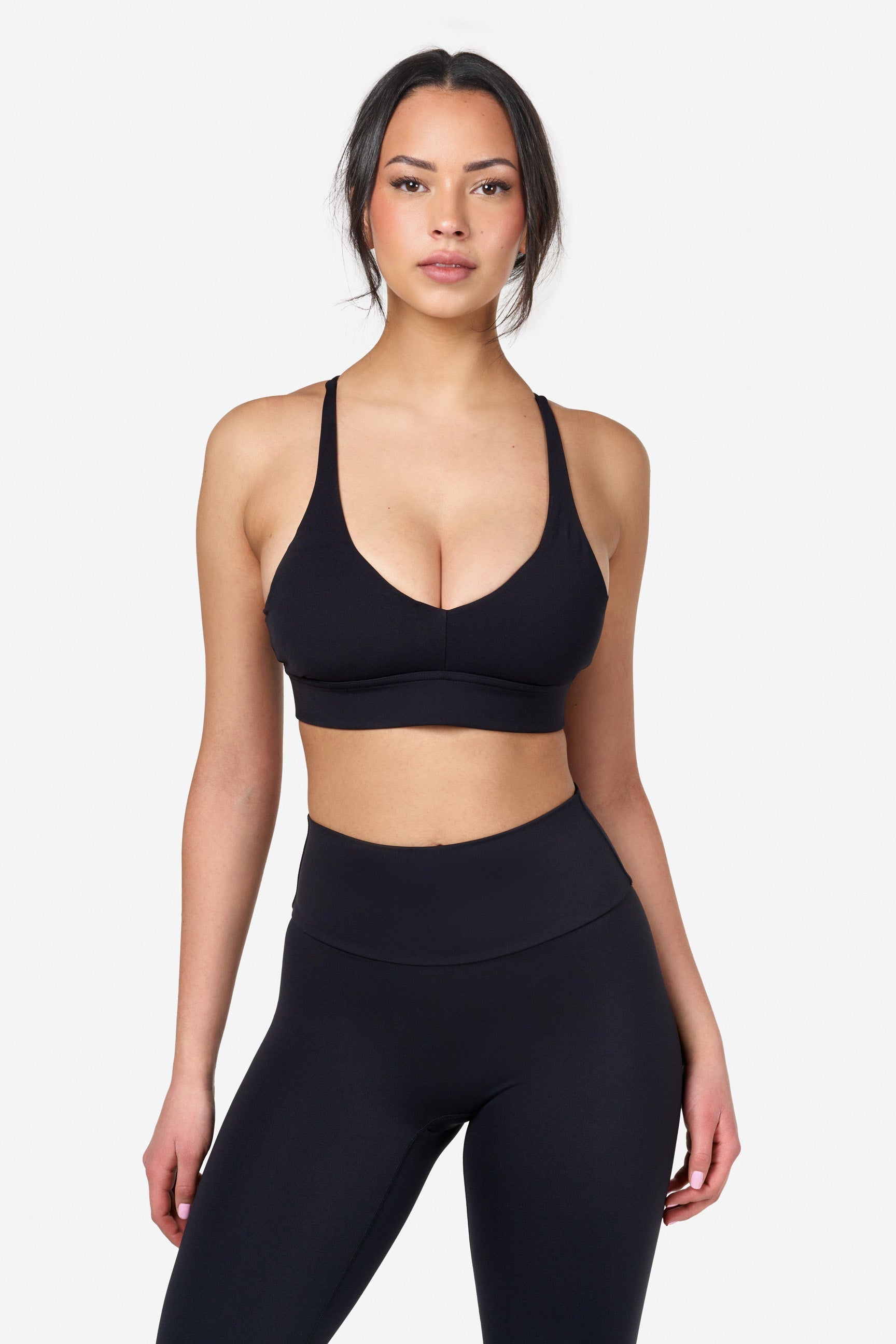 Black Signature Sports Bra - for dame - Famme - Sports Bra