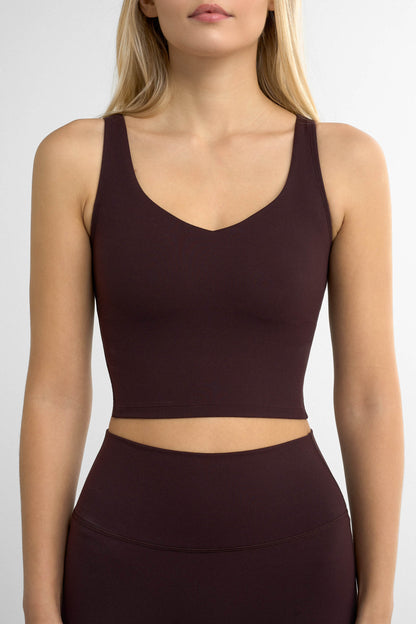 Softy Crop Top - for kvinde - FAMME - Sports Bra