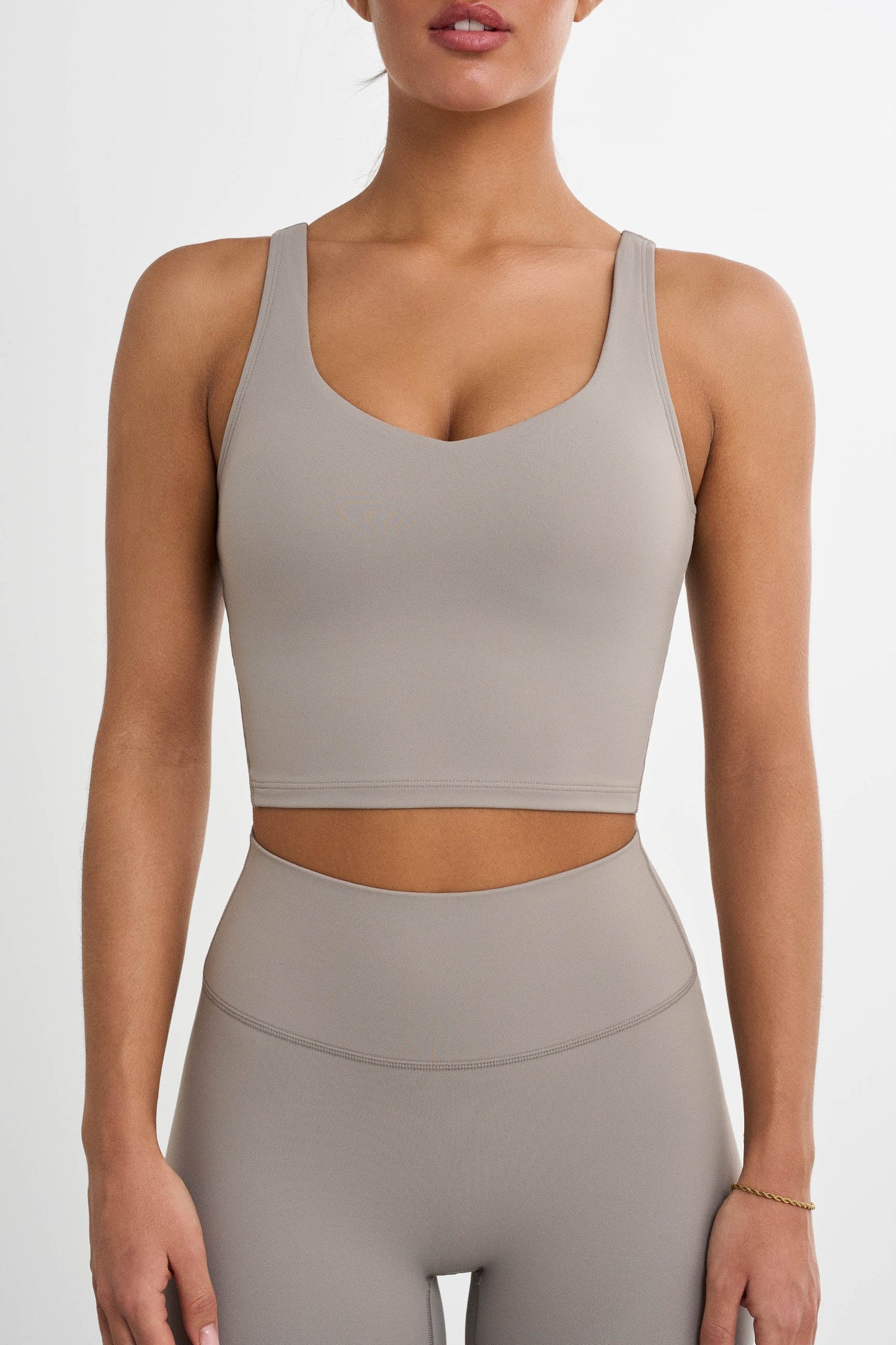 Softy Crop Top - for dame - Famme - Sports Bra