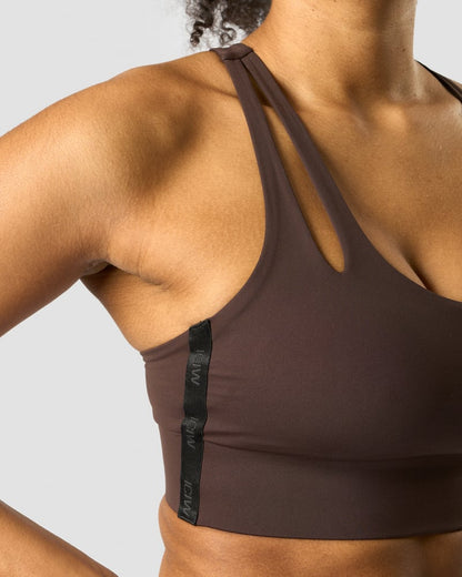 stance sports bra dark brown